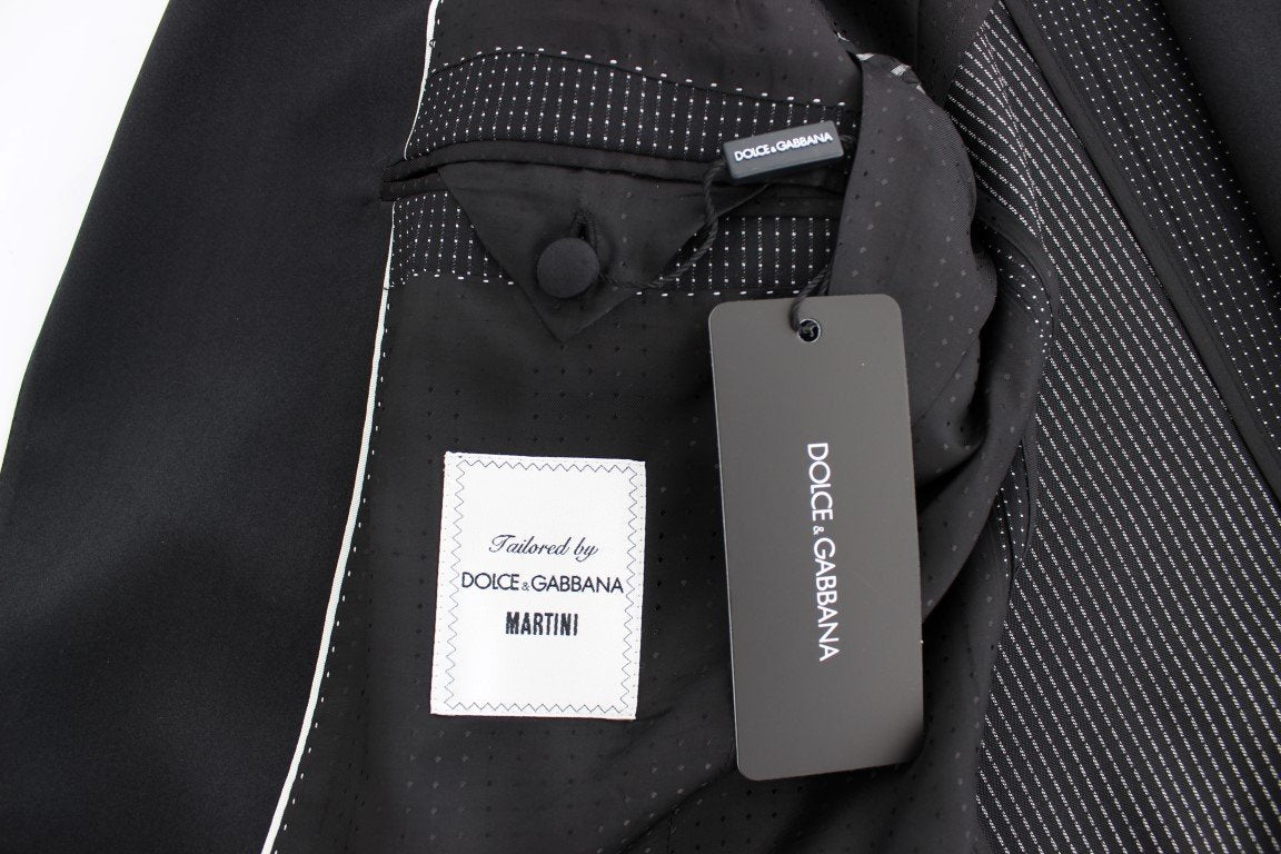 Black wool slim MARTINI blazer