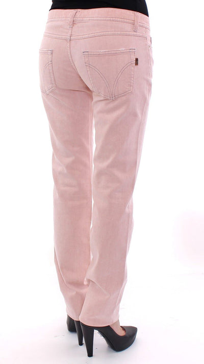 Pink WONDER Cotton Regular Fit Jeans Pants