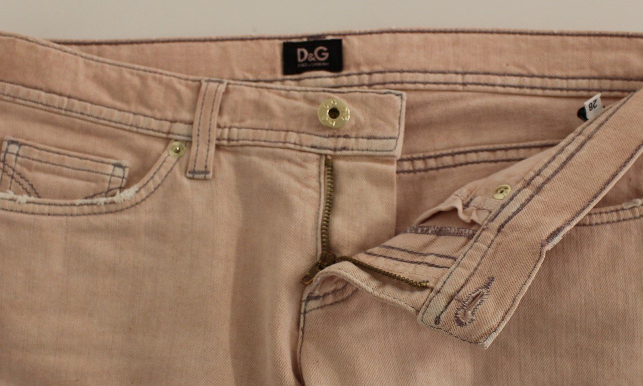 Pink WONDER Cotton Regular Fit Jeans Pants