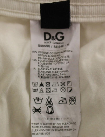 White COOL Cotton Regular Fit Jeans Pants
