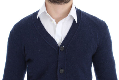 Blue Button Down Cardigan