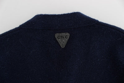 Blue Button Down Cardigan