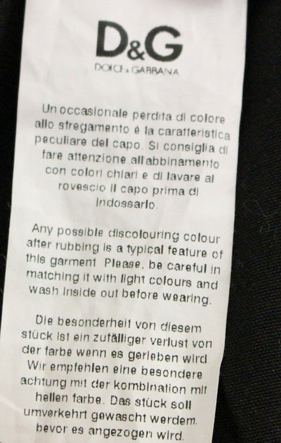 Black CUTE Cotton Regular Fit Jeans Pants