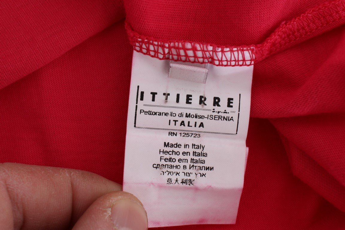 Red Striped Crewneck T-Shirt