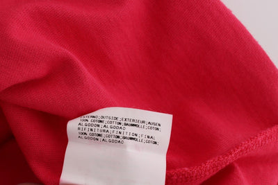 Red Striped Crewneck T-Shirt