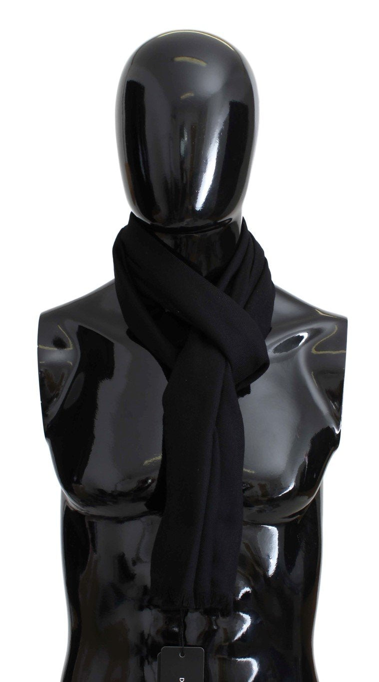Black Cashmere Scarf
