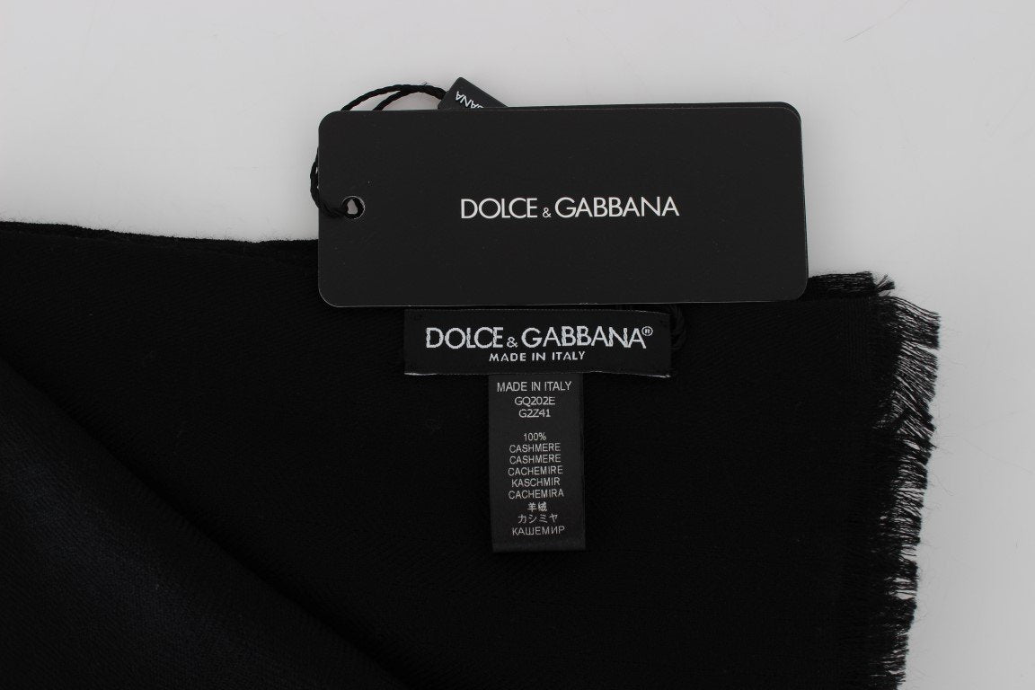 Black Cashmere Scarf