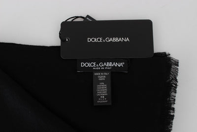 Black Cashmere Scarf