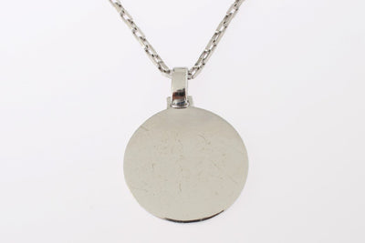 Silver 925 Round Charm Necklace