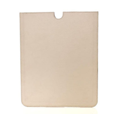 White Leather IPAD Tablet Case Cover