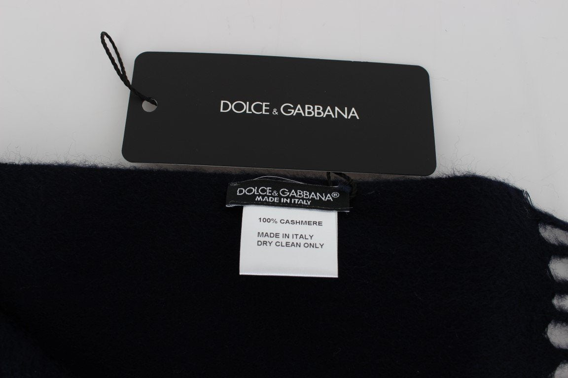 Blue Cashmere Scarf