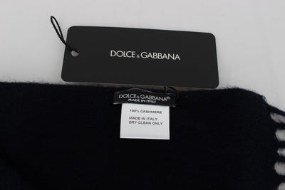 Blue Cashmere Scarf