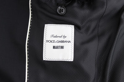 Black wool stretch MARTINI blazer