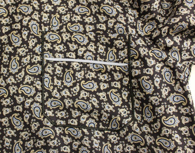 Multicolor PAJAMA silk blouse top