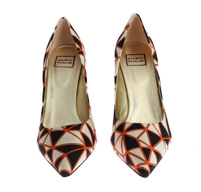 Multicolor Stiletto Heels Pumps