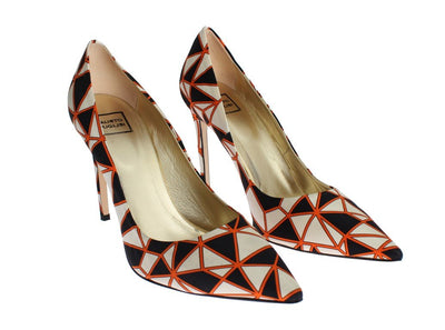 Multicolor Stiletto Heels Pumps