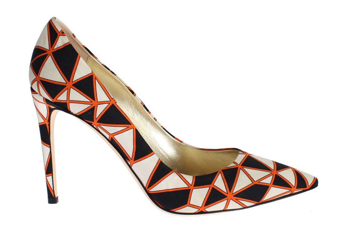 Multicolor Stiletto Heels Pumps