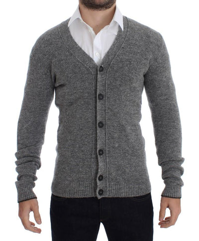 Gray Button Down Cardigan