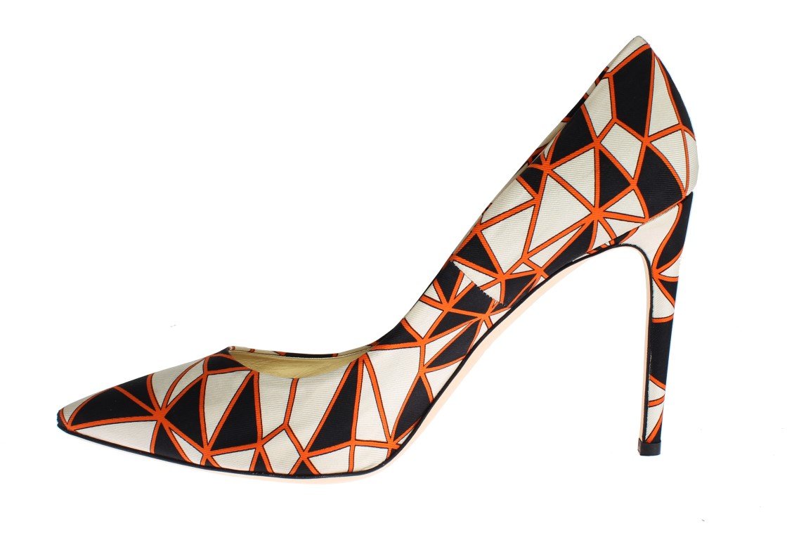 Multicolor Stiletto Heels Pumps
