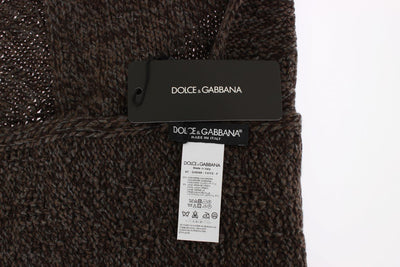 Brown Cashmere Scarf
