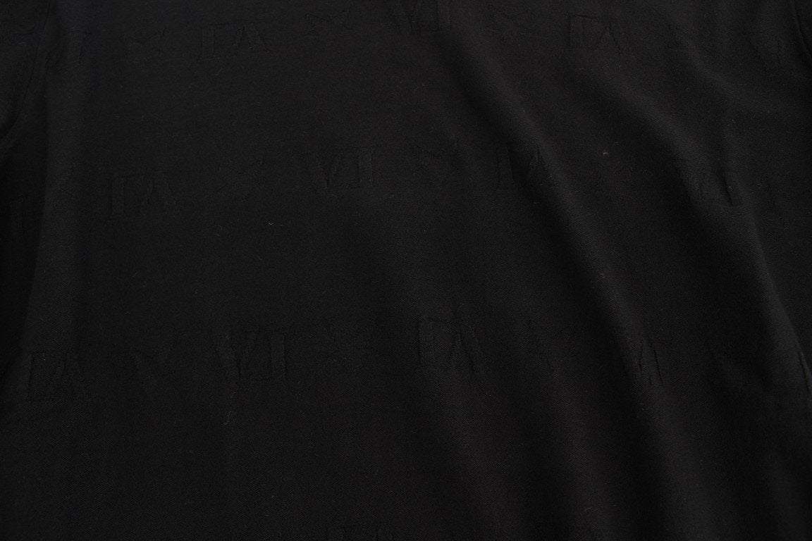 Black V-neck Pullover Sweater