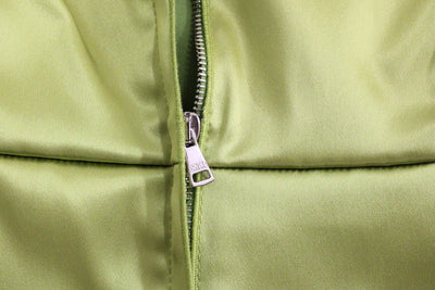 Green stretch sheath dress