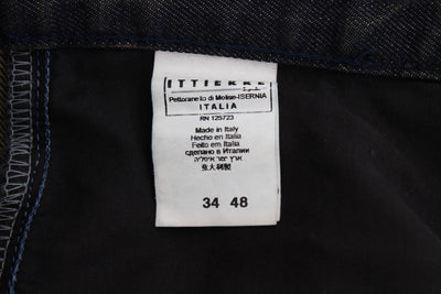 Gray Wash Slim Fit Cotton Denim Jeans