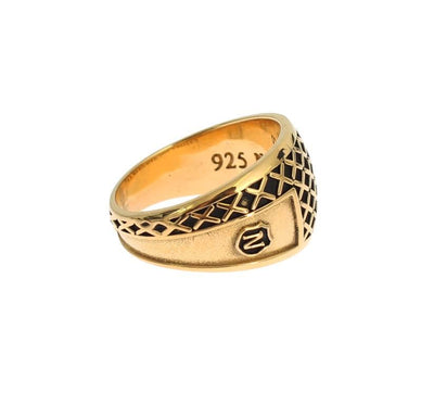 Gold Plated 925 Silver Ring