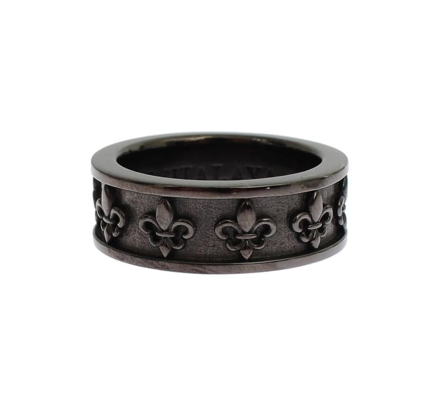 Black 925 Sterling Silver Ring