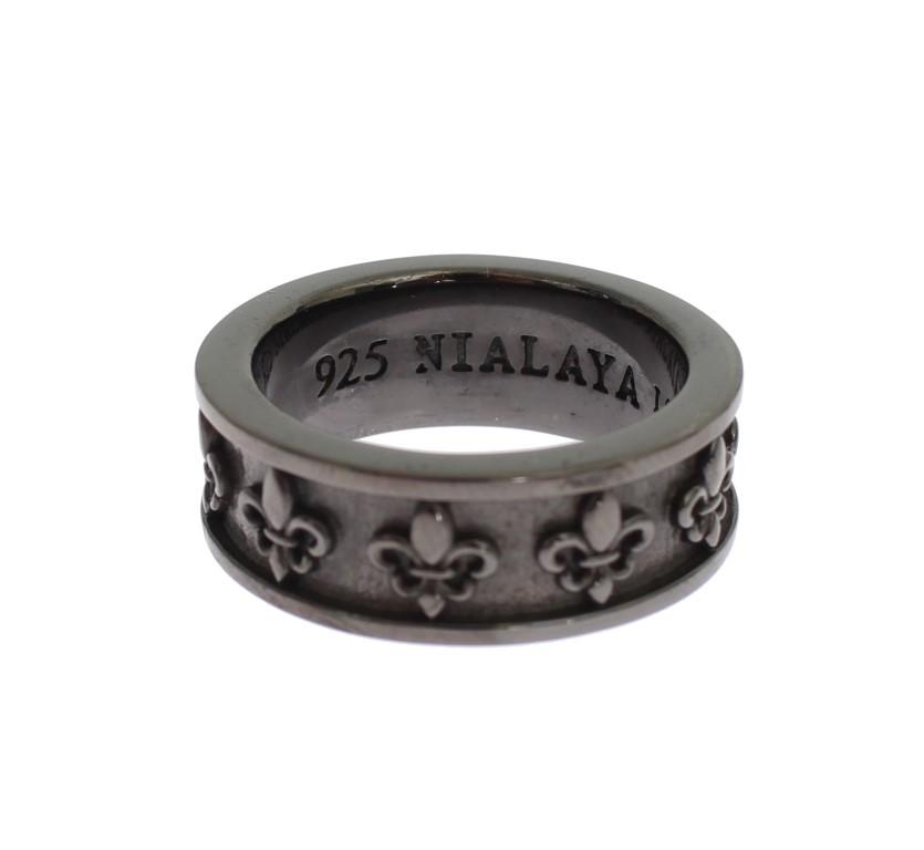 Black 925 Sterling Silver Ring