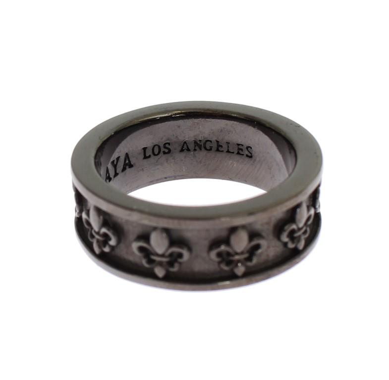Black 925 Sterling Silver Ring