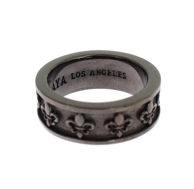 Black 925 Sterling Silver Ring