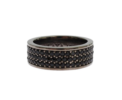 Black 925 Sterling Silver Ring