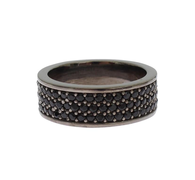 Black 925 Sterling Silver Ring