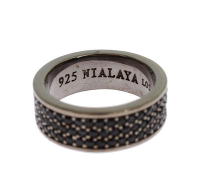 Black 925 Sterling Silver Ring