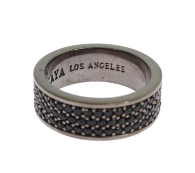Black 925 Sterling Silver Ring
