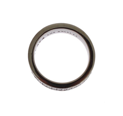 Black 925 Sterling Silver Ring