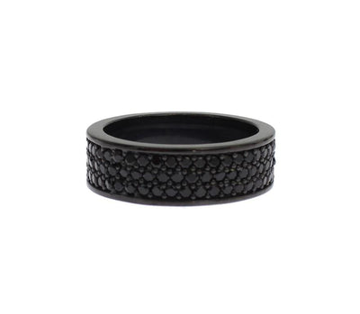 Black 925 Sterling Silver Ring