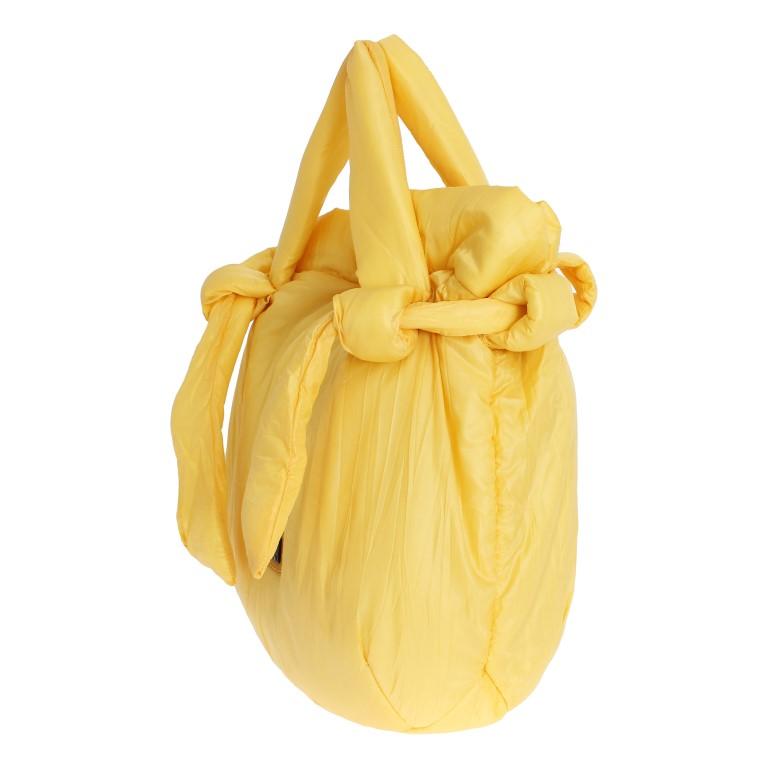 Yellow nylon shoulder bag
