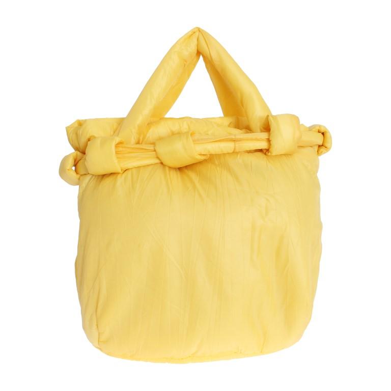 Yellow nylon shoulder bag