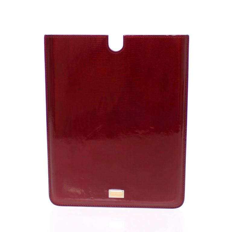Red Leather iPAD Tablet eBook Cover