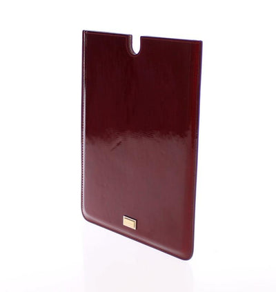 Red Leather iPAD Tablet eBook Cover