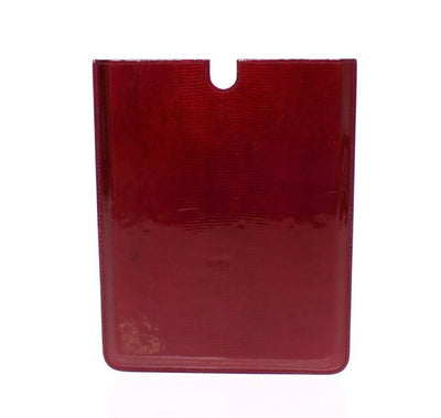 Red Leather iPAD Tablet eBook Cover