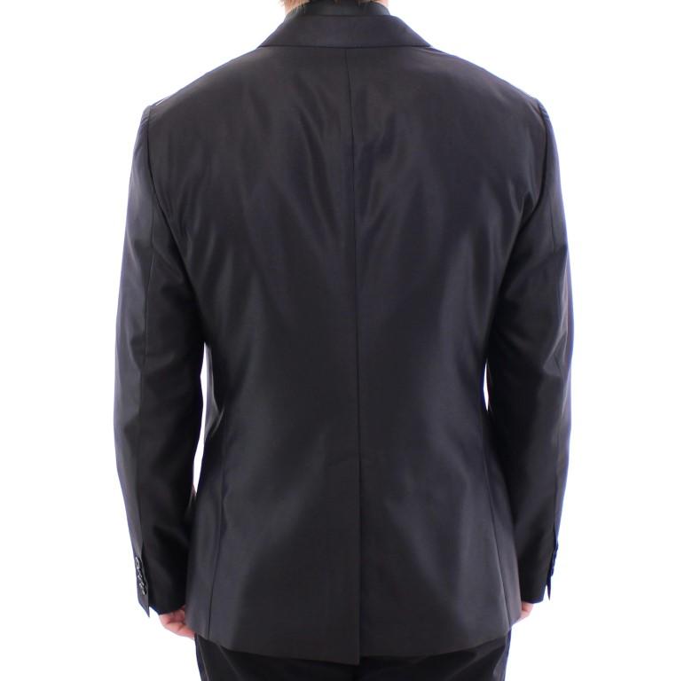 Black SICILIA wool blazer