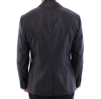 Black SICILIA wool blazer