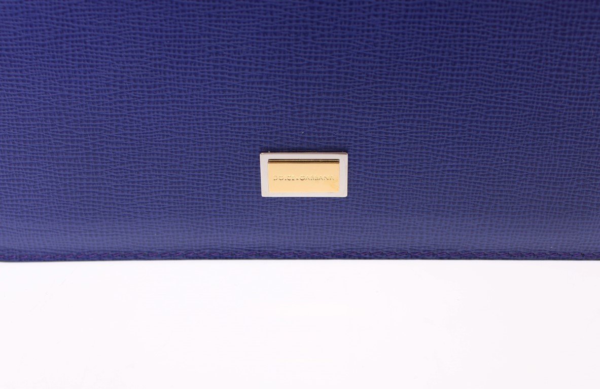 Blue Leather iPAD Tablet eBook Cover