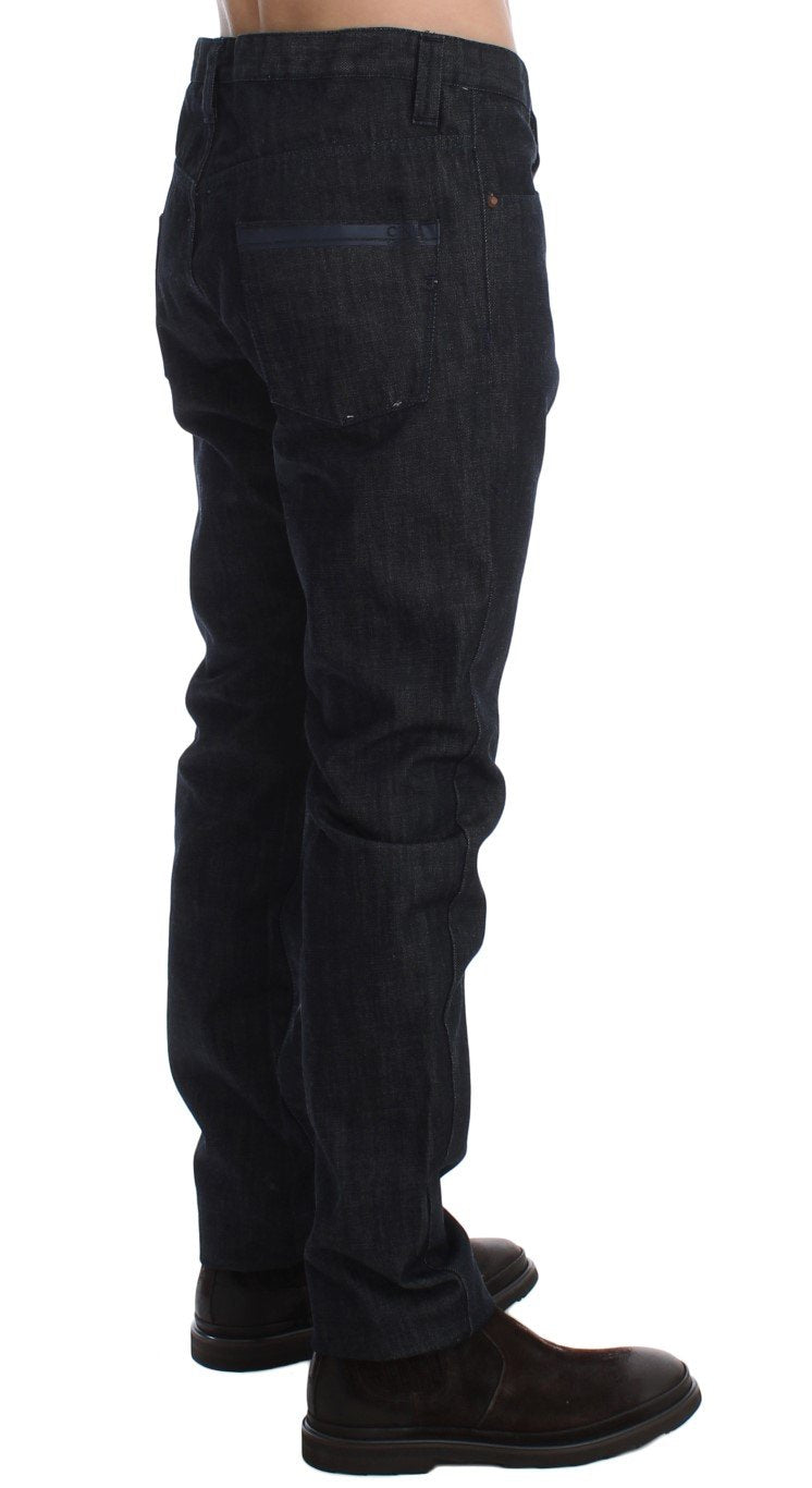 Blue Regular Fit Cotton Denim Jeans