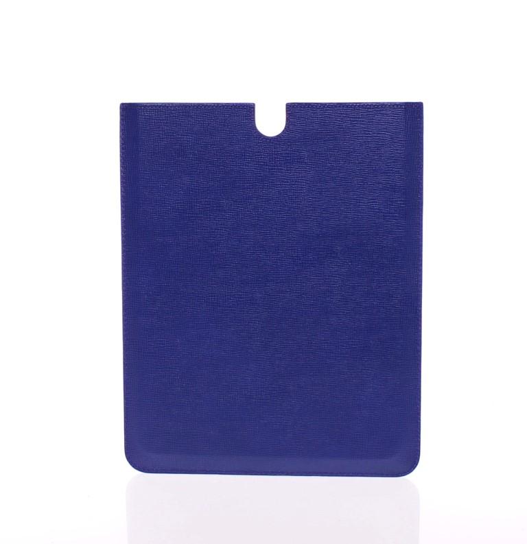 Blue Leather iPAD Tablet eBook Cover
