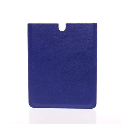 Blue Leather iPAD Tablet eBook Cover