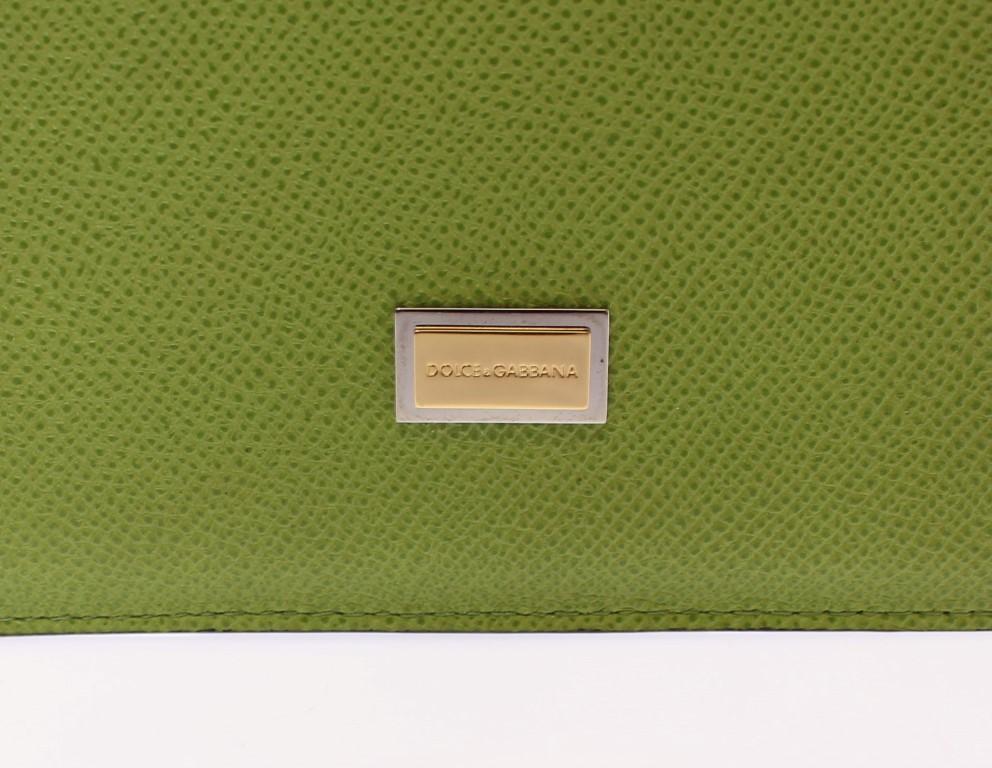 Green Leather iPAD Tablet eBook Cover